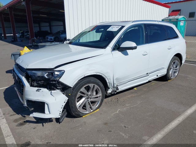 44807988 :رقم المزاد ، WA1LXBF72ND013836 vin ، 2022 Audi Q7 Premium Plus 55 Tfsi Quattro Tiptronic مزاد بيع