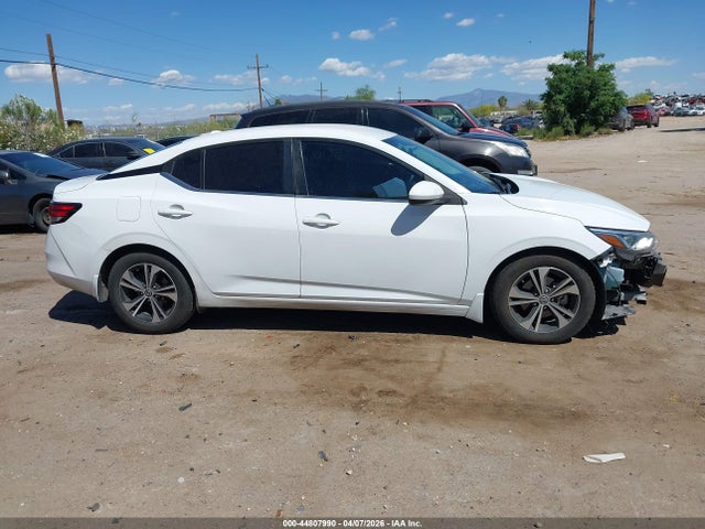 2022 Nissan Sentra Sv Xtronic Cvt მანქანა იყიდება აუქციონზე, vin: 3N1AB8CV3NY252104, აუქციონის ნომერი: 44807990