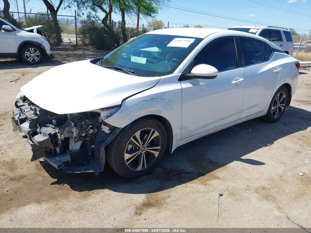 2022 Nissan Sentra Sv Xtronic Cvt მანქანა იყიდება აუქციონზე, vin: 3N1AB8CV3NY252104, აუქციონის ნომერი: 44807990