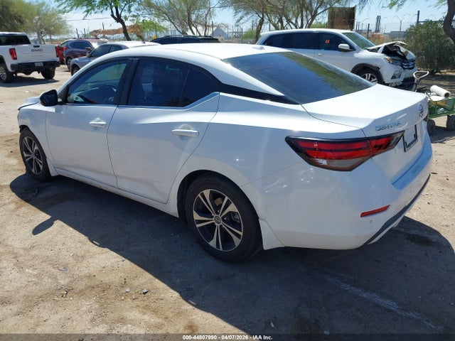 2022 Nissan Sentra Sv Xtronic Cvt მანქანა იყიდება აუქციონზე, vin: 3N1AB8CV3NY252104, აუქციონის ნომერი: 44807990