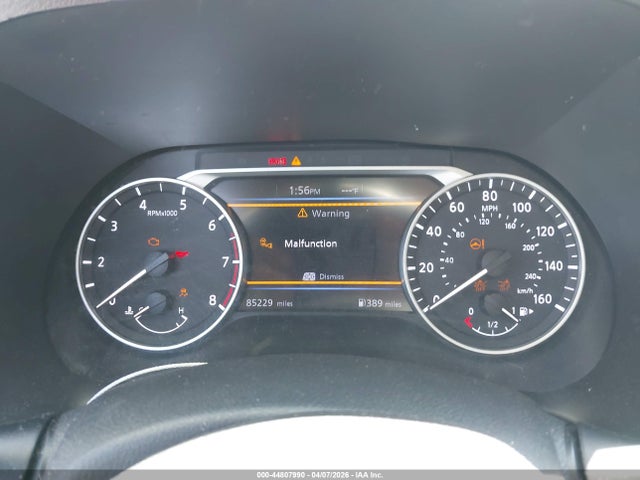 2022 Nissan Sentra Sv Xtronic Cvt მანქანა იყიდება აუქციონზე, vin: 3N1AB8CV3NY252104, აუქციონის ნომერი: 44807990
