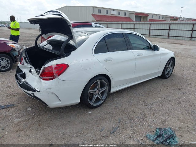2015 Mercedes-benz C 300 Sport მანქანა იყიდება აუქციონზე, vin: 55SWF4JB9FU079340, აუქციონის ნომერი: 44808075