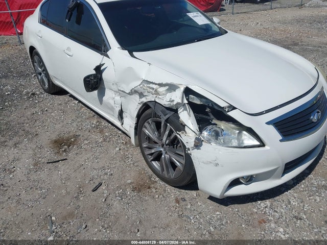 44808129 :رقم المزاد ، JN1CV6AR0DM763328 vin ، 2013 Infiniti G37x مزاد بيع