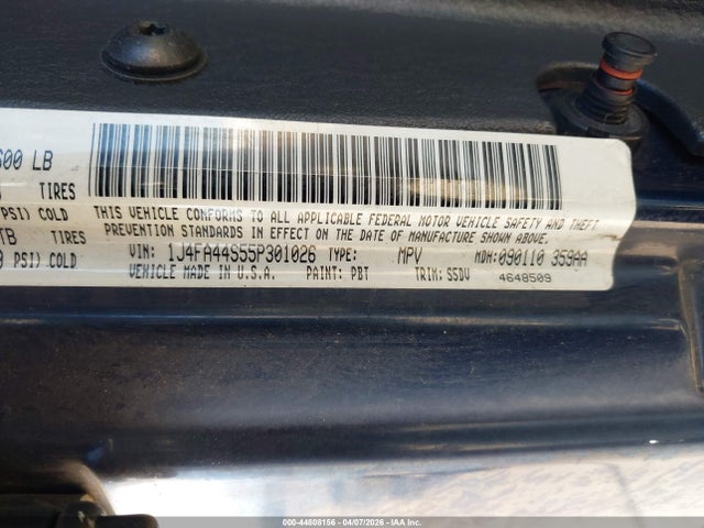 2005 JEEP WRANGLER 1J4FA44S55P301026 Photo 8