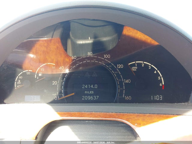2006 Mercedes-benz S 430 მანქანა იყიდება აუქციონზე, vin: WDBNG70J76A479232, აუქციონის ნომერი: 44808225