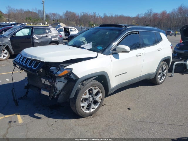 Продаж на аукціоні авто 2018 Jeep Compass Limited 4x4, vin: 3C4NJDCB9JT212567, номер лоту: 44808353