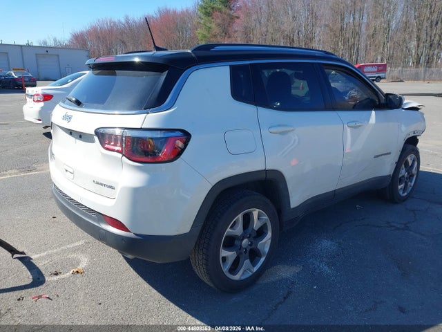 Продаж на аукціоні авто 2018 Jeep Compass Limited 4x4, vin: 3C4NJDCB9JT212567, номер лоту: 44808353