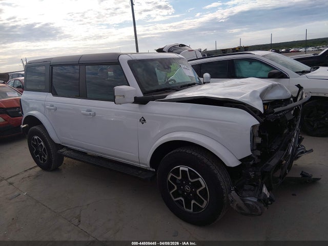 Aukcja sprzedaży 2024 Ford Bronco Outer Banks, vin: 1FMDE8BH7RLB53132, numer aukcji: 44808445