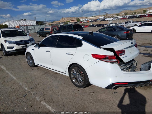 2016 Kia Optima Sxl Turbo მანქანა იყიდება აუქციონზე, vin: 5XXGV4L24GG120476, აუქციონის ნომერი: 44808475