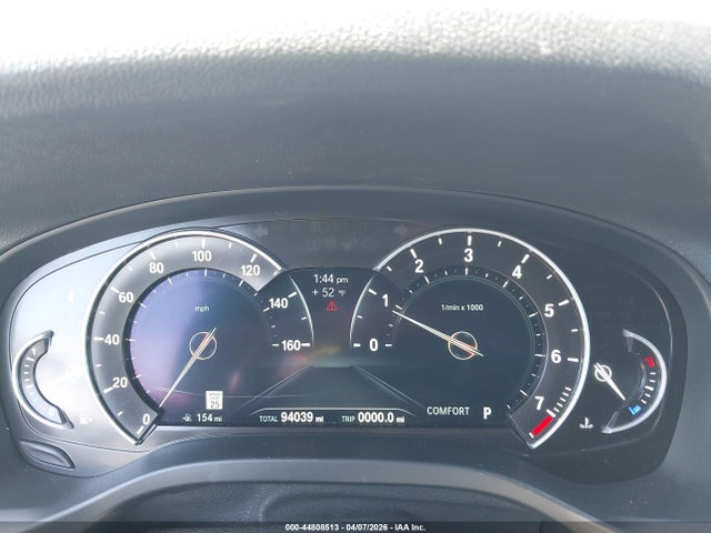 2019 Bmw X3 Xdrive30i მანქანა იყიდება აუქციონზე, vin: 5UXTR9C55KLR07163, აუქციონის ნომერი: 44808513