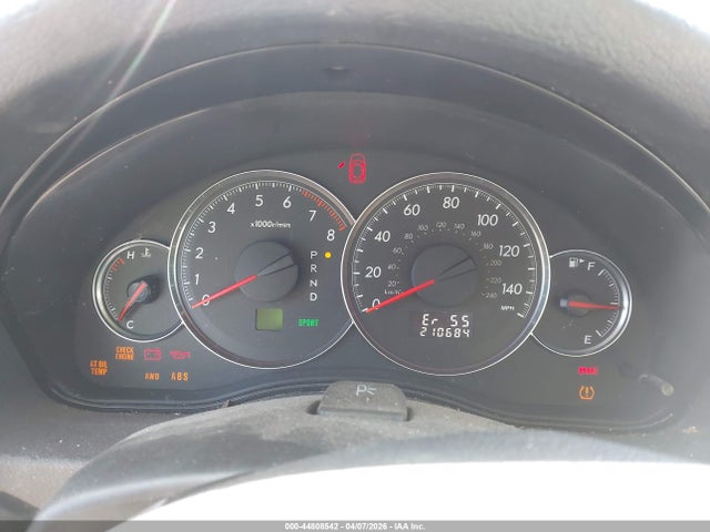 Продаж на аукціоні авто 2008 Subaru Legacy 2.5i, vin: 4S3BL616287204758, номер лоту: 44808542
