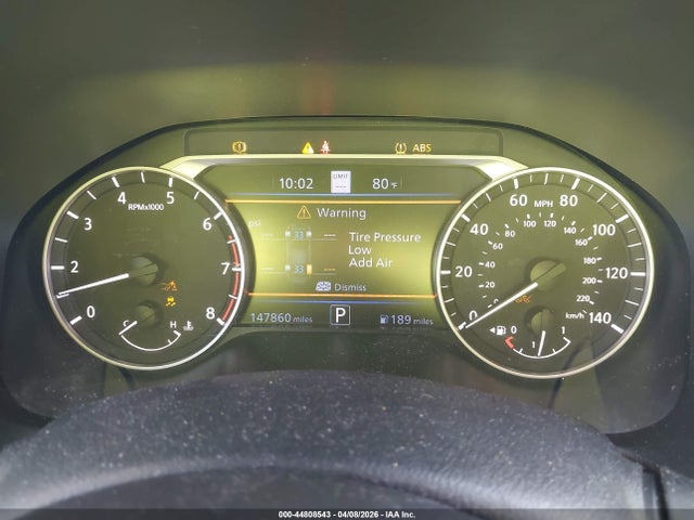 Aukcja sprzedaży 2020 Nissan Altima Sl Fwd, vin: 1N4BL4EV2LC121889, numer aukcji: 44808543