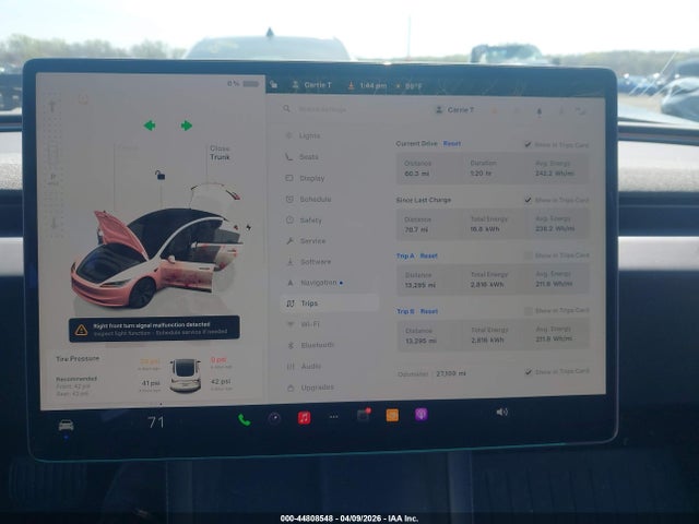 Продажа на аукционе авто 2024 Tesla Model 3 Long Range Dual Motor All-wheel Drive/rear-wheel Drive, vin: 5YJ3E1EA7RF766568, номер лота: 44808548