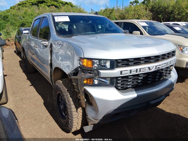 Chevrolet Silverado 1500 4wd Short Bed Custom 2021 3GCPYBEK7MG262659 main image