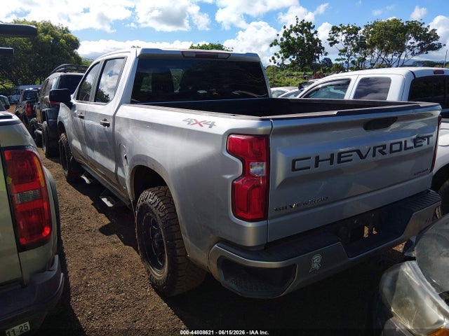 3GCPYBEK7MG262659 Chevrolet Silverado 1500 4wd Short Bed Custom