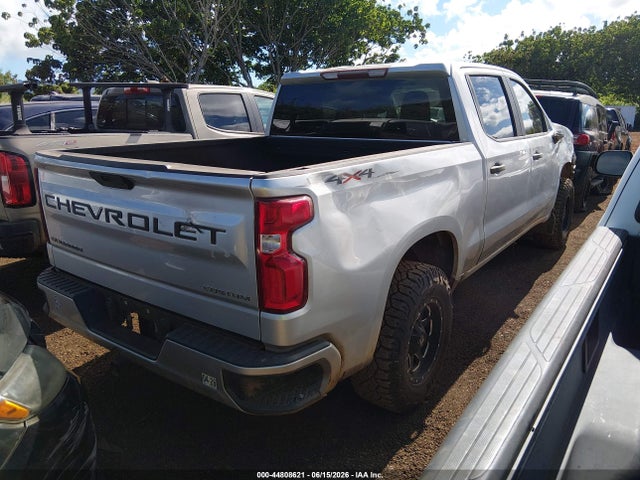 3GCPYBEK7MG262659 Chevrolet Silverado 1500 4wd Short Bed Custom
