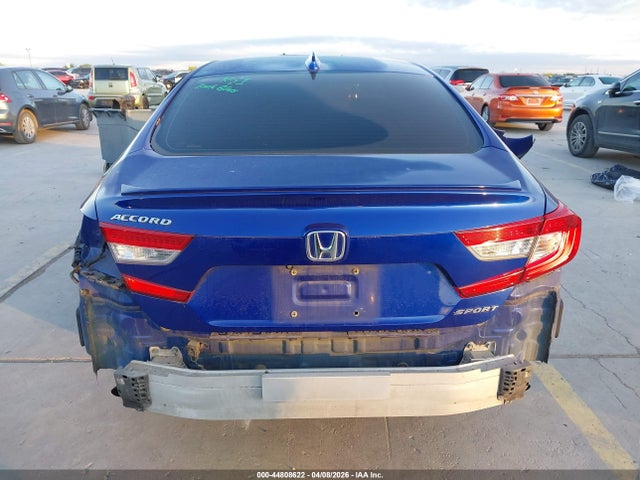 Aukcja sprzedaży 2019 Honda Accord Sport, vin: 1HGCV1F36KA021715, numer aukcji: 44808622