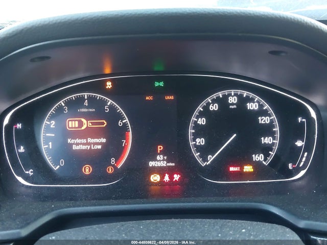 Aukcja sprzedaży 2019 Honda Accord Sport, vin: 1HGCV1F36KA021715, numer aukcji: 44808622