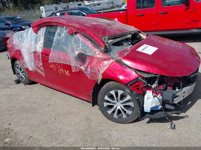 JTDEAMDE1MJ003716 Toyota Corolla Hybrid Le