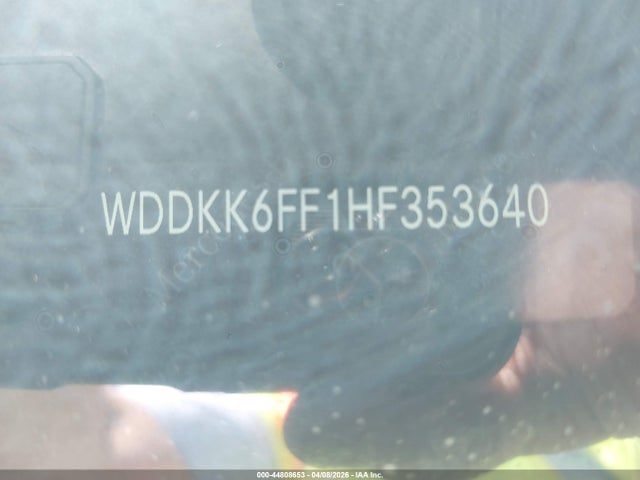 44808653 :رقم المزاد ، WDDKK6FF1HF353640 vin ، 2017 Mercedes-benz E 400 مزاد بيع