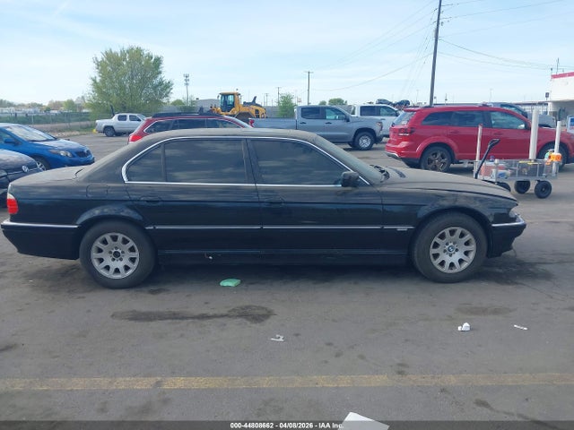 44808662 :رقم المزاد ، WBAGH83401DP24461 vin ، 2001 Bmw 740il مزاد بيع