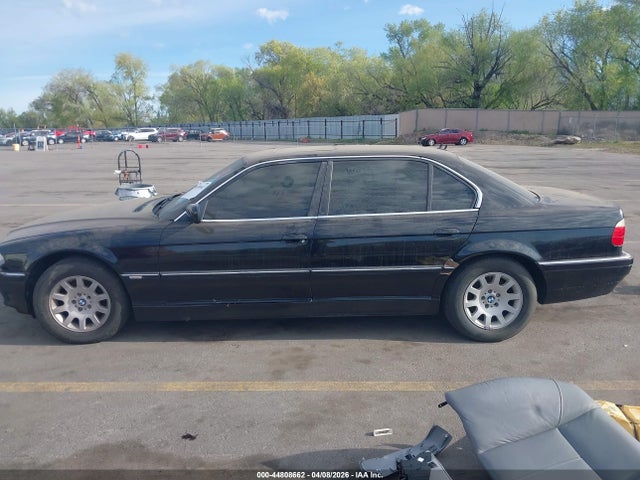44808662 :رقم المزاد ، WBAGH83401DP24461 vin ، 2001 Bmw 740il مزاد بيع