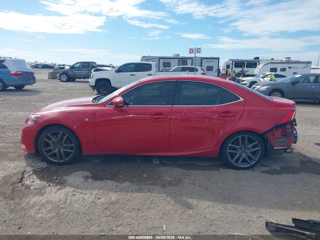 44808695 :رقم المزاد ، JTHBA1D20G5020512 vin ، 2016 Lexus Is 200t مزاد بيع