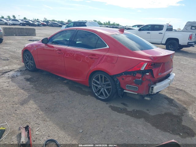 44808695 :رقم المزاد ، JTHBA1D20G5020512 vin ، 2016 Lexus Is 200t مزاد بيع