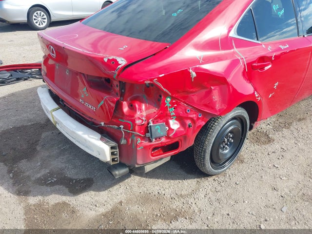 44808695 :رقم المزاد ، JTHBA1D20G5020512 vin ، 2016 Lexus Is 200t مزاد بيع