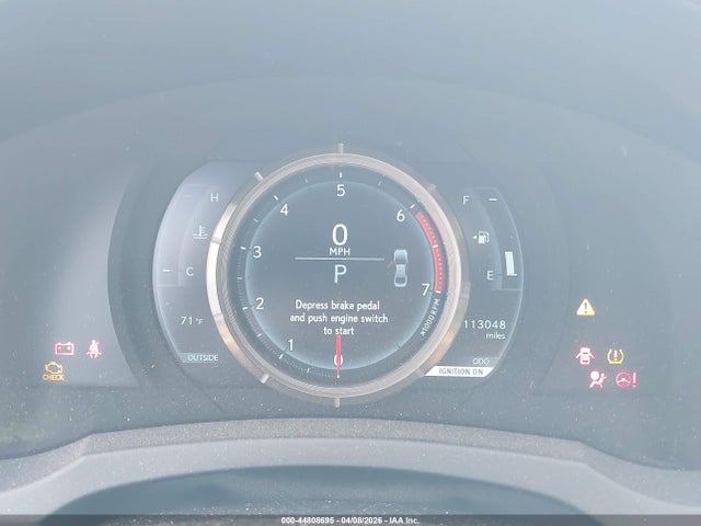 44808695 :رقم المزاد ، JTHBA1D20G5020512 vin ، 2016 Lexus Is 200t مزاد بيع