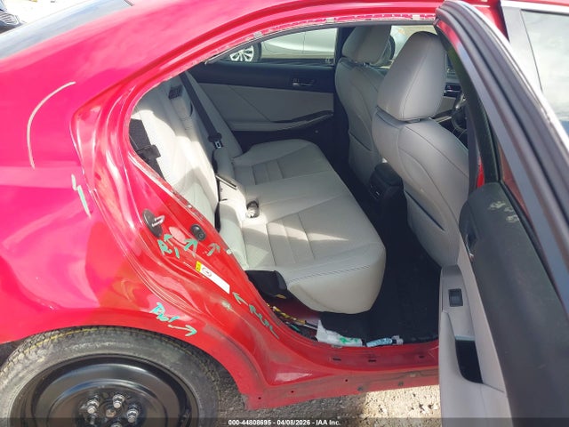 44808695 :رقم المزاد ، JTHBA1D20G5020512 vin ، 2016 Lexus Is 200t مزاد بيع