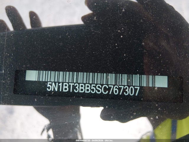 5N1BT3BB5SC767307 Nissan Rogue Sv Intelligent Awd