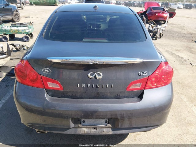 44808767 :رقم المزاد ، JN1DV6AP8BM600961 vin ، 2011 Infiniti G25 Journey مزاد بيع