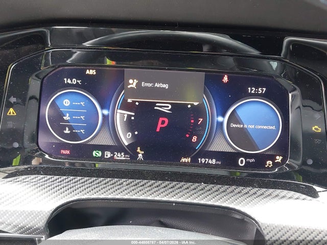 2023 Volkswagen Golf R 2.0t 20th Anniversary Edition მანქანა იყიდება აუქციონზე, vin: WVWAB7CDXPW171108, აუქციონის ნომერი: 44808787