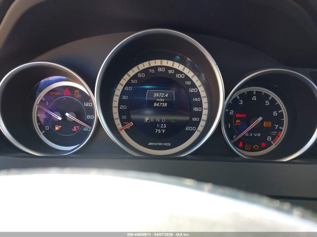 Продажа на аукционе авто 2013 Mercedes-benz C 63 Amg, vin: WDDGJ7HB0DF983426, номер лота: 44808911