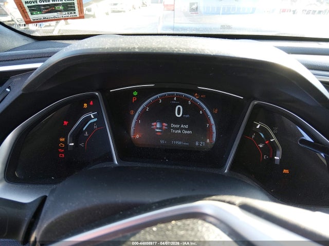 44808977 :رقم المزاد ، 19XFC2F88KE200791 vin ، 2019 Honda Civic Sport مزاد بيع