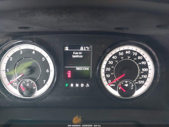 44809048 :رقم المزاد ، 3C6RR6KTXMG705386 vin ، 2021 Ram 1500 Classic Tradesman  4x2 5'7 Box مزاد بيع