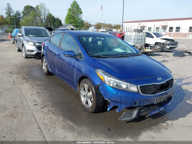 2018 Kia Forte S მანქანა იყიდება აუქციონზე, vin: 3KPFL4A72JE172432, აუქციონის ნომერი: 44809057