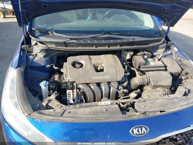2018 Kia Forte S მანქანა იყიდება აუქციონზე, vin: 3KPFL4A72JE172432, აუქციონის ნომერი: 44809057