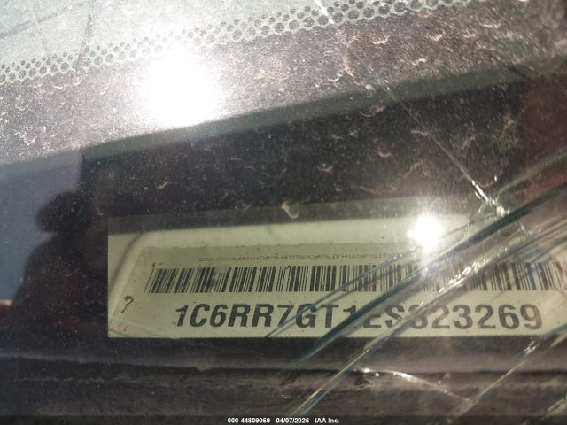 Aukcja sprzedaży 2014 Ram 1500 Big Horn, vin: 1C6RR7GT1ES323269, numer aukcji: 44809069
