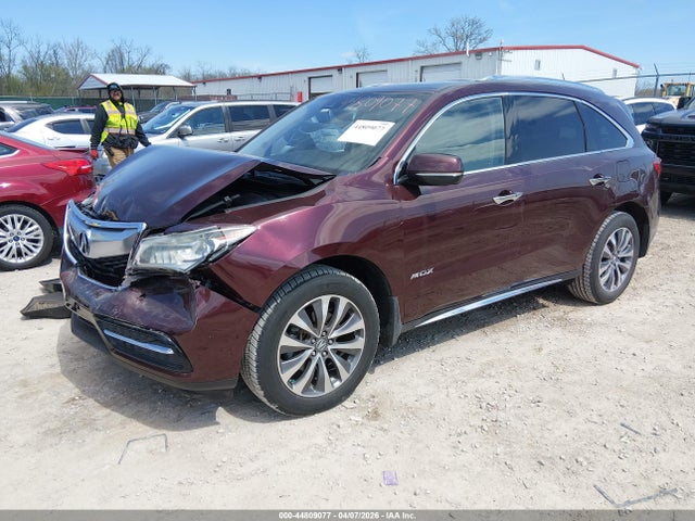 Продаж на аукціоні авто 2016 Acura Mdx Technology   Acurawatch Plus Packages/technology Package, vin: 5FRYD4H4XGB007859, номер лоту: 44809077