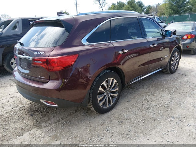 Продаж на аукціоні авто 2016 Acura Mdx Technology   Acurawatch Plus Packages/technology Package, vin: 5FRYD4H4XGB007859, номер лоту: 44809077
