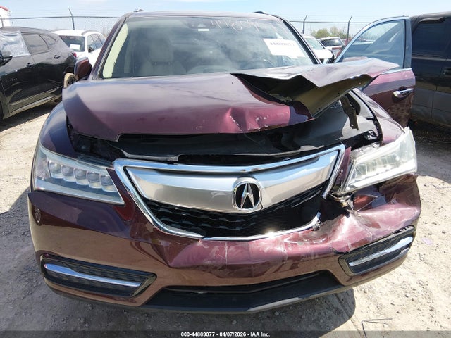 Продаж на аукціоні авто 2016 Acura Mdx Technology   Acurawatch Plus Packages/technology Package, vin: 5FRYD4H4XGB007859, номер лоту: 44809077