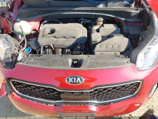 2018 Kia Sportage Lx მანქანა იყიდება აუქციონზე, vin: KNDPMCACXJ7419141, აუქციონის ნომერი: 44809097