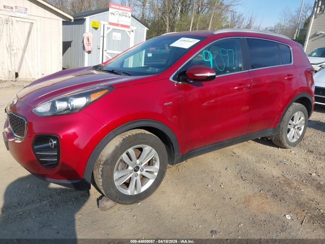 2018 Kia Sportage Lx მანქანა იყიდება აუქციონზე, vin: KNDPMCACXJ7419141, აუქციონის ნომერი: 44809097