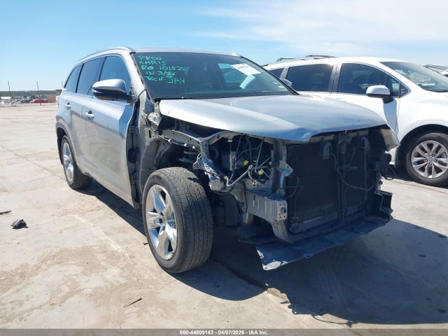 2014 Toyota Highlander Limited V6 მანქანა იყიდება აუქციონზე, vin: 5TDDKRFH1ES012093, აუქციონის ნომერი: 44809143