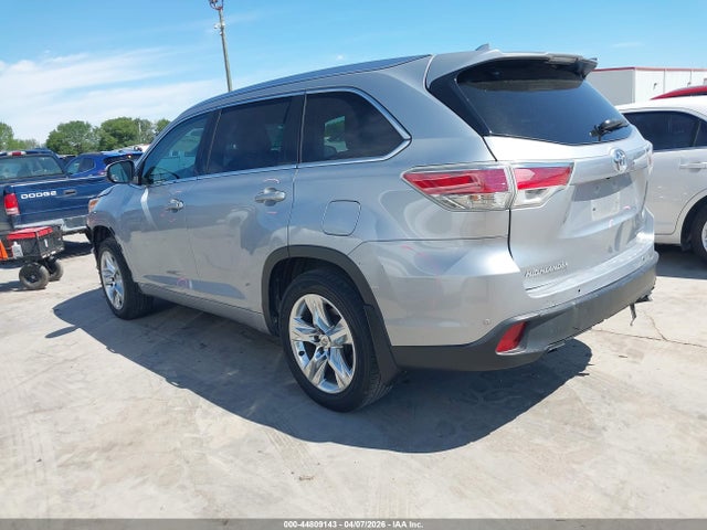 Продажа на аукционе авто 2014 Toyota Highlander Limited V6, vin: 5TDDKRFH1ES012093, номер лота: 44809143