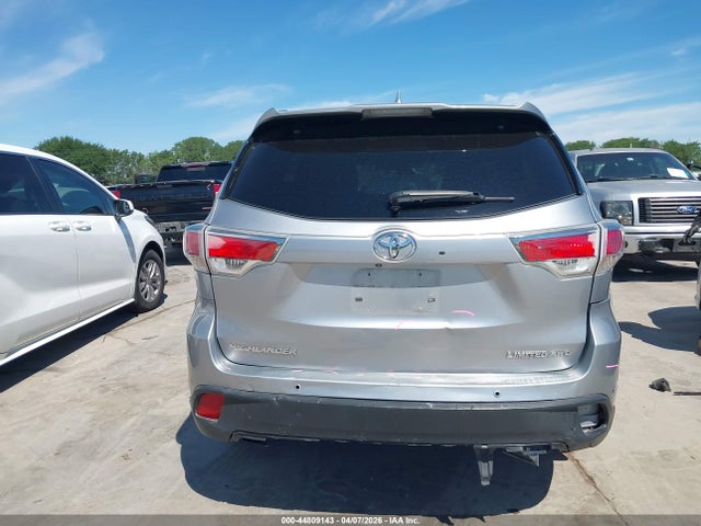 Продажа на аукционе авто 2014 Toyota Highlander Limited V6, vin: 5TDDKRFH1ES012093, номер лота: 44809143