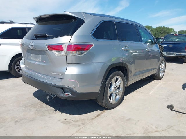 Продажа на аукционе авто 2014 Toyota Highlander Limited V6, vin: 5TDDKRFH1ES012093, номер лота: 44809143