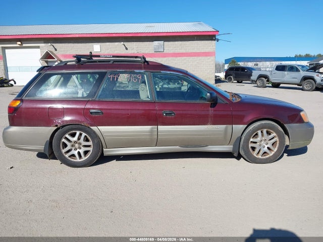 2001 Subaru Outback მანქანა იყიდება აუქციონზე, vin: 4S3BH675816637464, აუქციონის ნომერი: 44809169